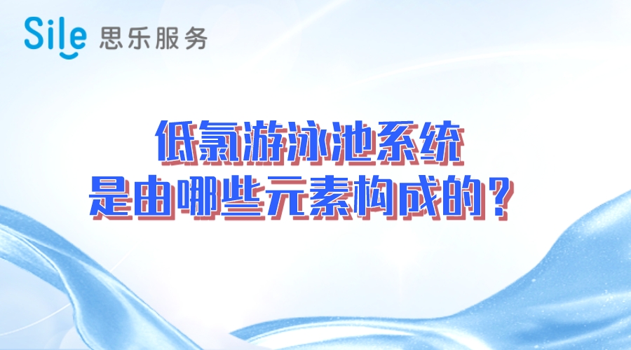 低氯游泳池系統是由哪些元素構成的？