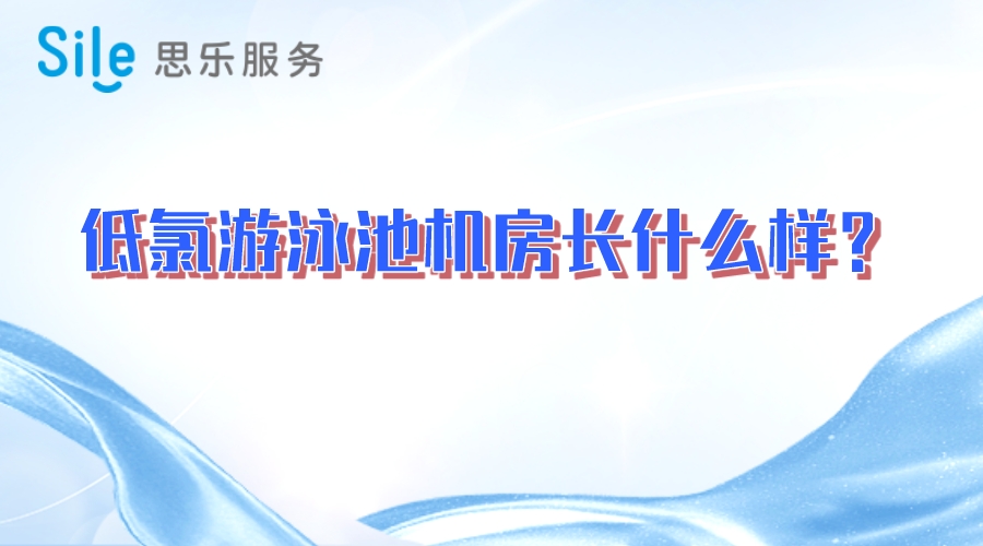 低氯游泳池機房長什么樣？